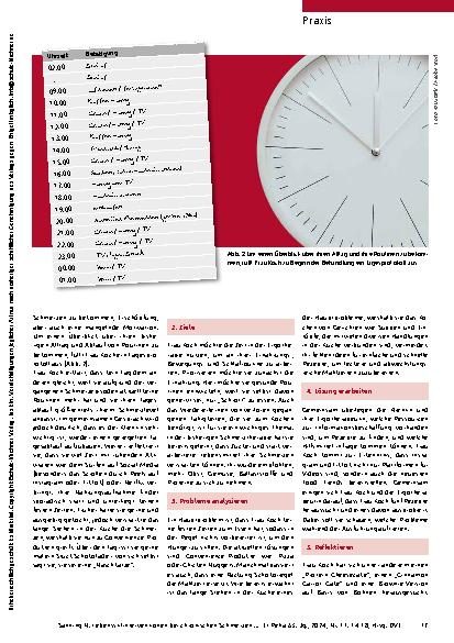 Vorschauseite 4: Verbessern nachhaltig Gesundheit und Wohlbefinden: Lebensstilinterventionen bei chronischen Schmerzen.