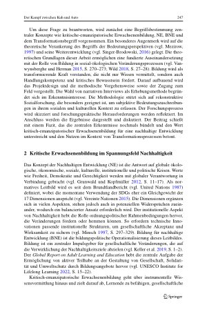 Vorschauseite 3: Der Kampf zwischen Kuh und Auto Rekonstruktion von Bedeutungen von Nachhaltiger Entwicklung im Biosphärenpark Kärntner Nockberge