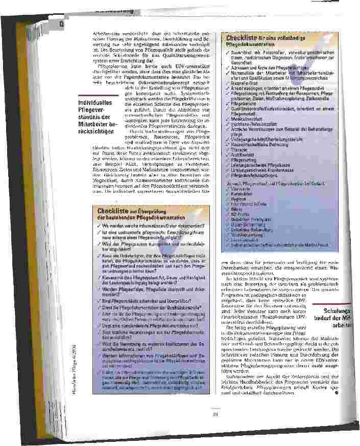 Vorschauseite 6: Dokumentieren mit System Pflegedokumentation als zentraler Informationsträger