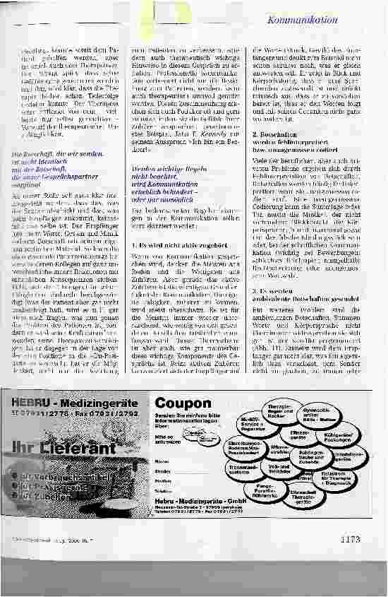 Vorschauseite 5: Die Bedeutung von Kommunikation für Physiotherapeuten