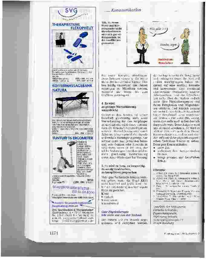 Vorschauseite 6: Die Bedeutung von Kommunikation für Physiotherapeuten