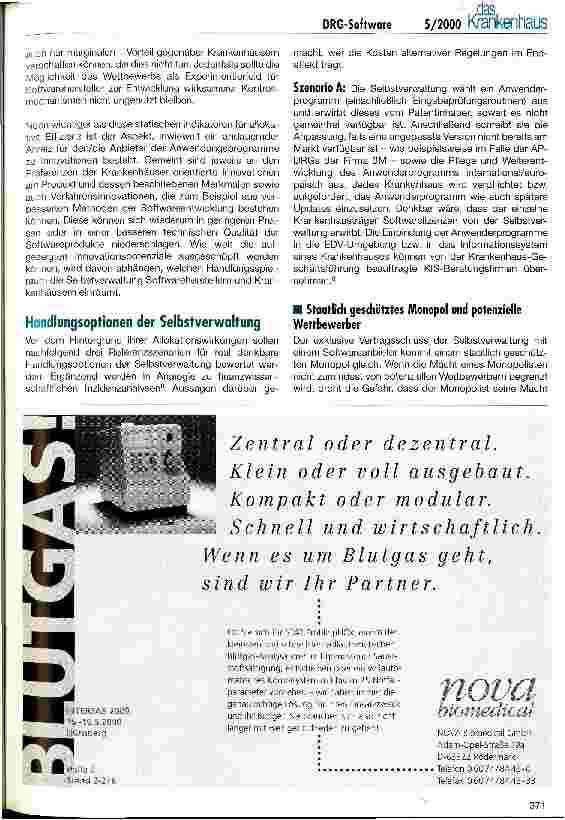 Vorschauseite 3: Entscheidungen zur DRG-Software: Innovationspotenziale nutzbar machen