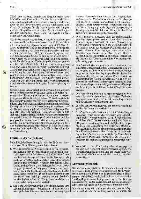 Vorschauseite 2: Meilenstein für die Psychiatrie