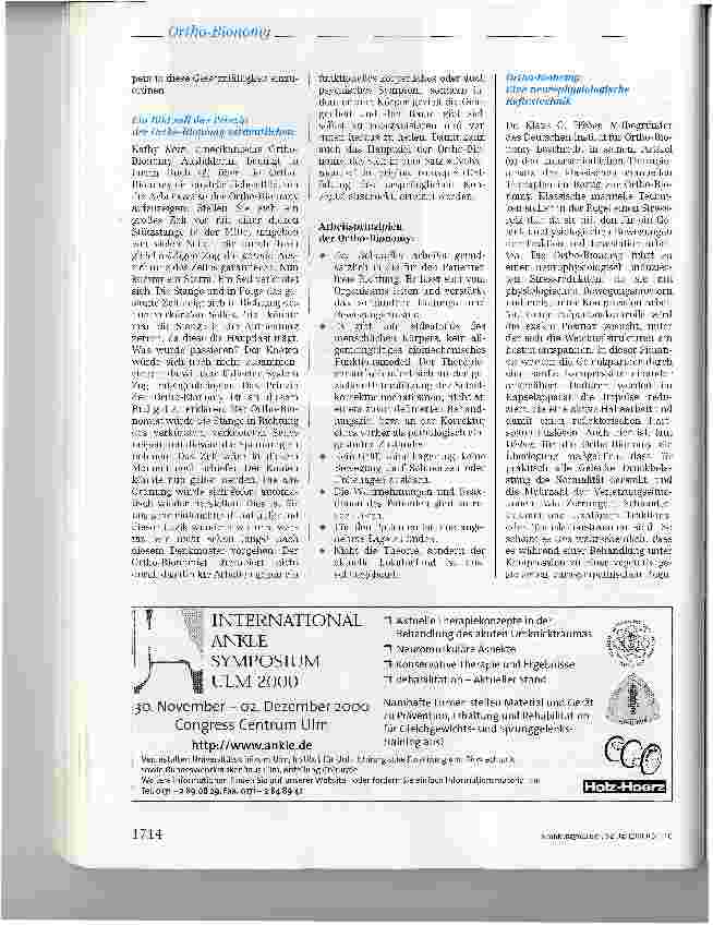 Vorschauseite 4: Das Therapiekonzept Ortho-Bionomy
