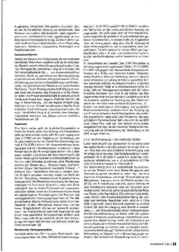 Vorschauseite 4: Strukturmerkmale und Qualitätsmanagement der Integrierten Versorgung - Teil 1