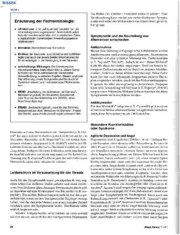 Vorschauseite 2: Psychopharmaka in der Behandlung von Hyperaktivität