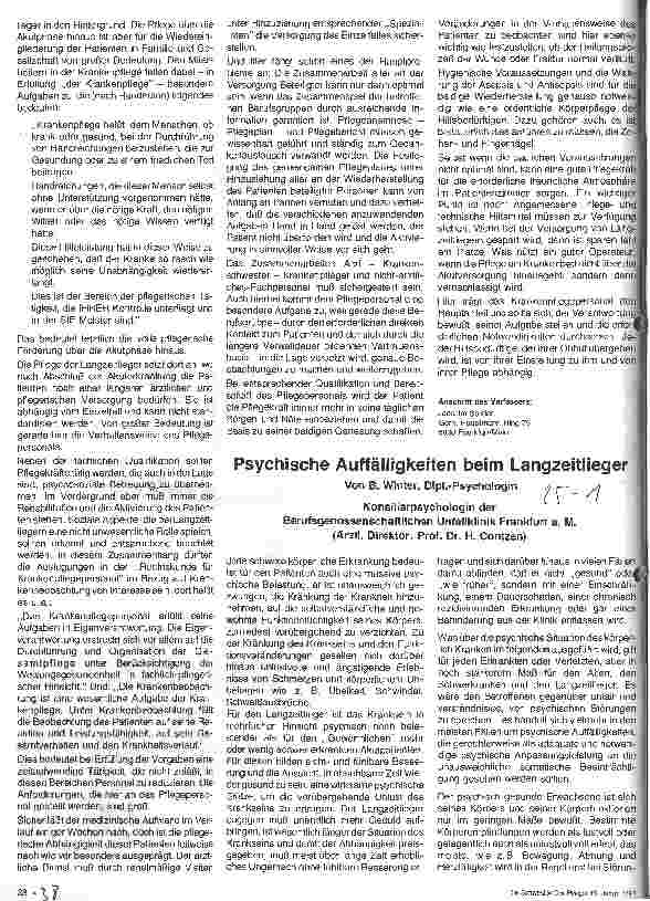 Vorschauseite 2: Aufgaben und Verantwortung der Pflegekräfte beim Langzeitlieger