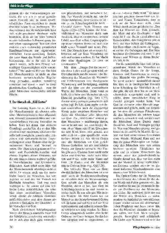 Vorschauseite 3: Die Würde des Menschen ist unantastbar - auch in der Pflege? Die Idee der Menschenwürde als Ziel und Richtmaß ethisch verantwortlichen Handelns in der Pflege
