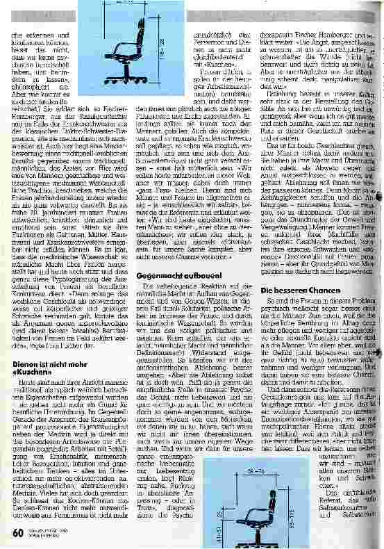 Vorschauseite 2: Machtpotential ausnützen! Tagung zum Thema Frauen und Krankenpflege