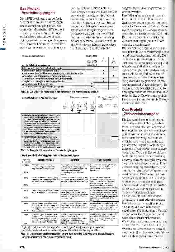 Vorschauseite 2: Von A wie Anforderungsprofile bis Z wie Zielvereinbarungen Erfahrungen mit der Implementierung eines zeitgemäßen Beurteilungssytems im Gesundheitswesen