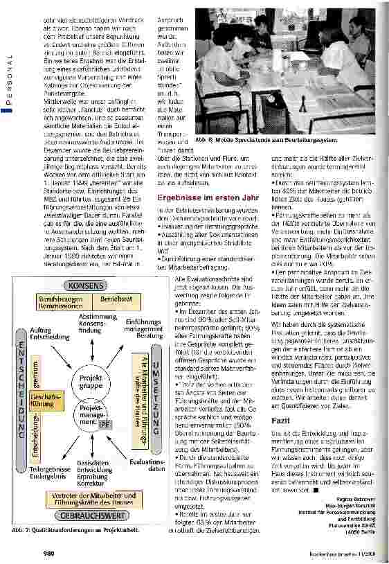 Vorschauseite 4: Von A wie Anforderungsprofile bis Z wie Zielvereinbarungen Erfahrungen mit der Implementierung eines zeitgemäßen Beurteilungssytems im Gesundheitswesen
