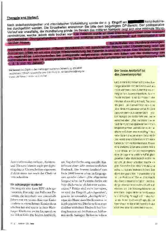 Vorschauseite 2: Bitte sorgfältiger!