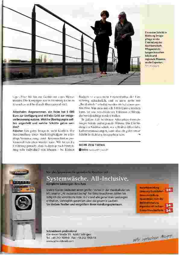 Vorschauseite 2: „Gutes Image ist nicht käuflich