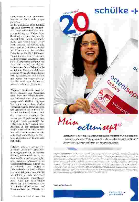 Vorschauseite 4: Hygiene erfordert ausreichend qualifizierte Klinikmitarbeiter