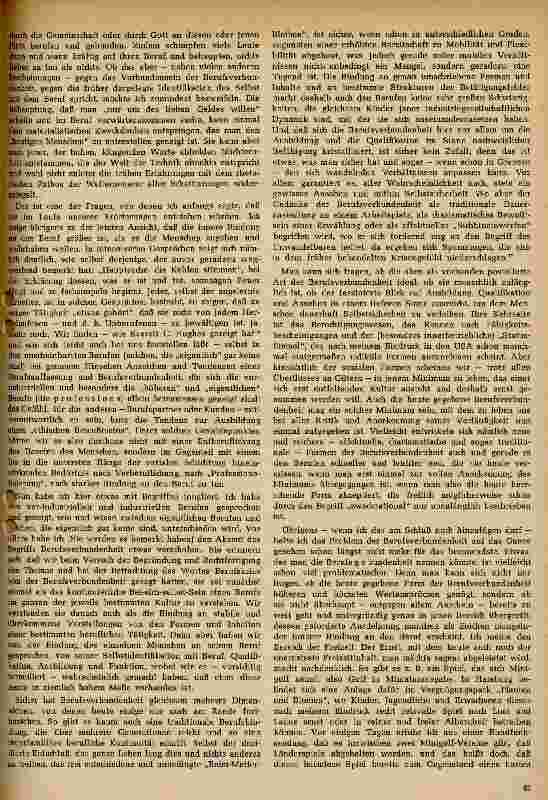 Vorschauseite 5: Beruf und Berufsverbundenheit in der industriellen Gesellschaft