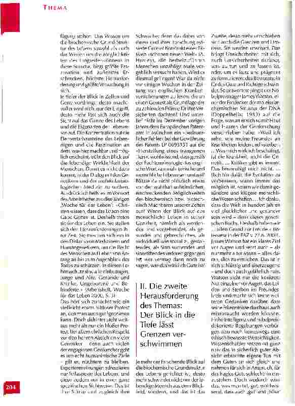 Vorschauseite 3: Dürfen wir alles was wir können? Möglichkeiten und Grenzen medizinischer Interventionen