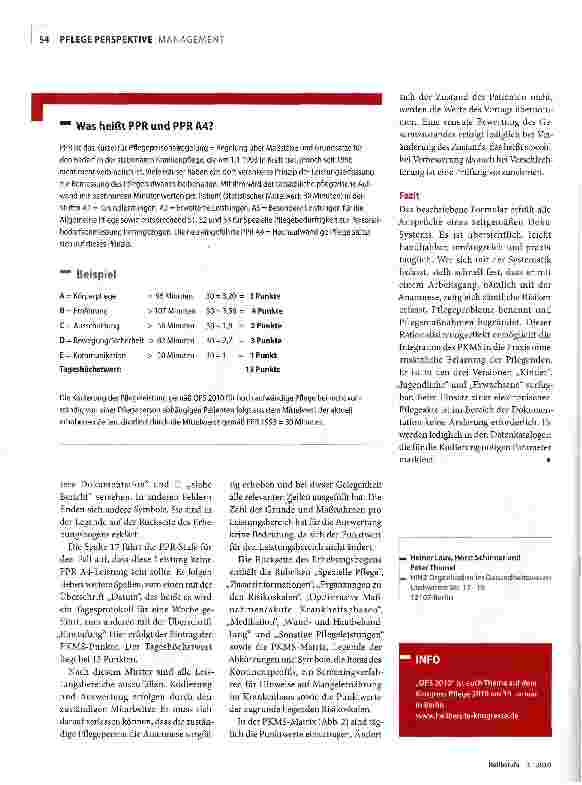 Vorschauseite 3: Geschafft! - Bewertung der Pflege im DRG-System