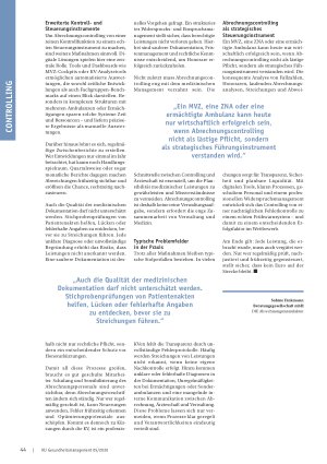 Vorschauseite 2: Abrechnungscontrolling im MVZ. Wo Transparenz über Honorare entscheidet