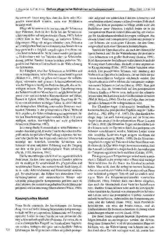 Vorschauseite 2: Der Einfluss pflegerischer Maßnahmen auf Inzisionsschmerz und Opioidverbrauch in der postoperativen Phase