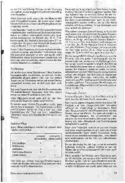 Vorschauseite 2: Zwanzig Jahre alt ... Praktikumsarbeit 1989