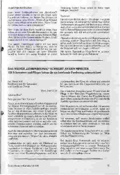 Vorschauseite 4: Zwanzig Jahre alt ... Praktikumsarbeit 1989