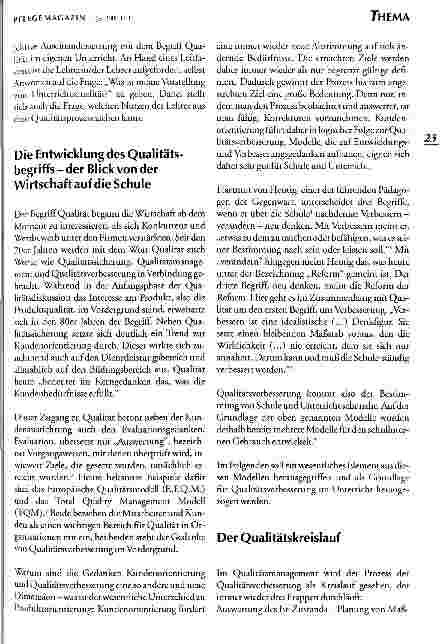 Vorschauseite 2: Methoden zur Qualitätsverbesserung des eigenen Unterrichts