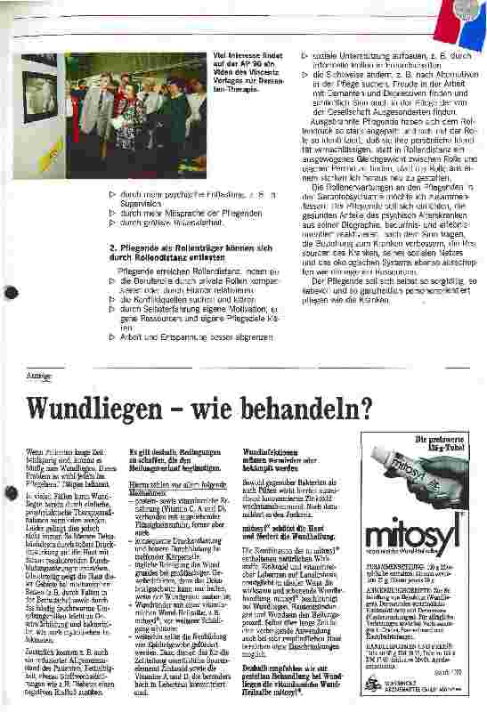 Vorschauseite 4: Rollenerwartungen - Rollensender: Der Pflegende soll sich selbst so gut pflegen wie die Kranken.