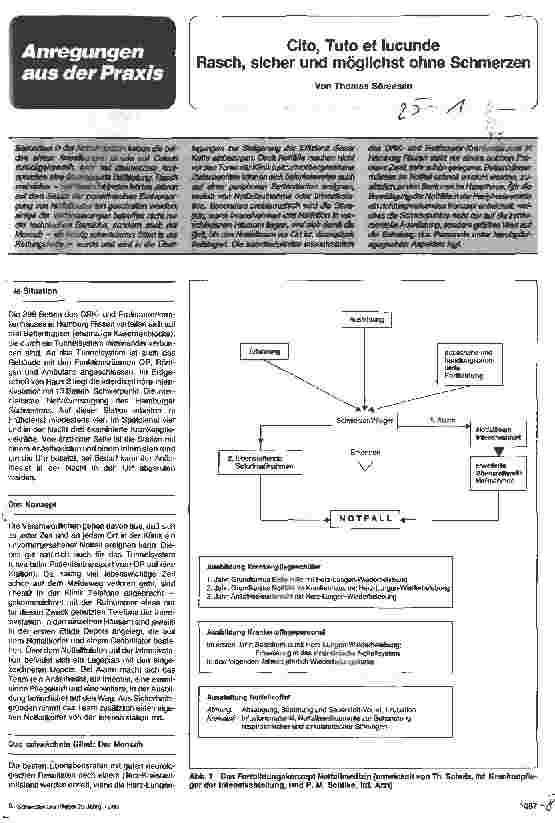 Vorschauseite 1: Cito, Tuto et lucunde - Rasch, sicher und möglichst ohne Schmerzen