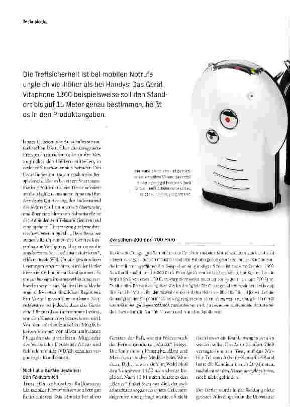 Vorschauseite 3: Rettung per Knopfdruck