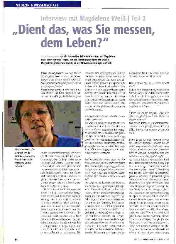 Vorschauseite 1: Dient das, was Sie messen, dem Leben?
