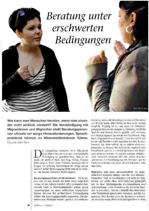 Vorschauseite 1: Beratung unter erschwerten Bedingungen