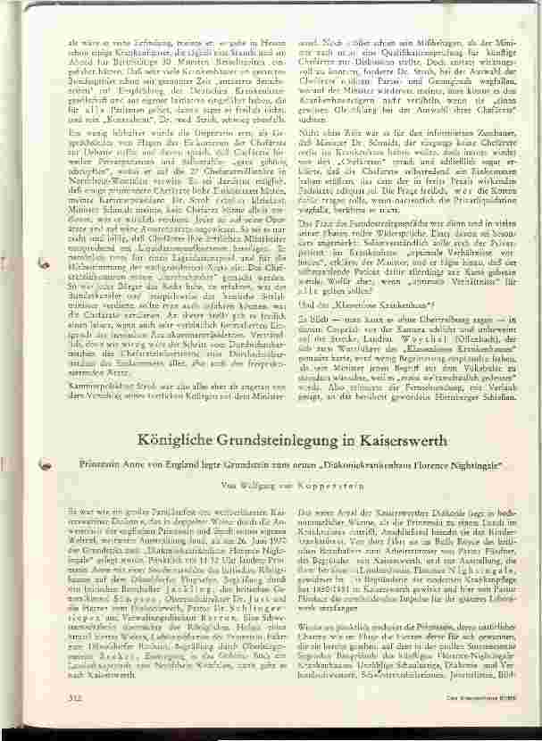 Vorschauseite 3: Das klassenlose Krankenhaus -- ein Windei