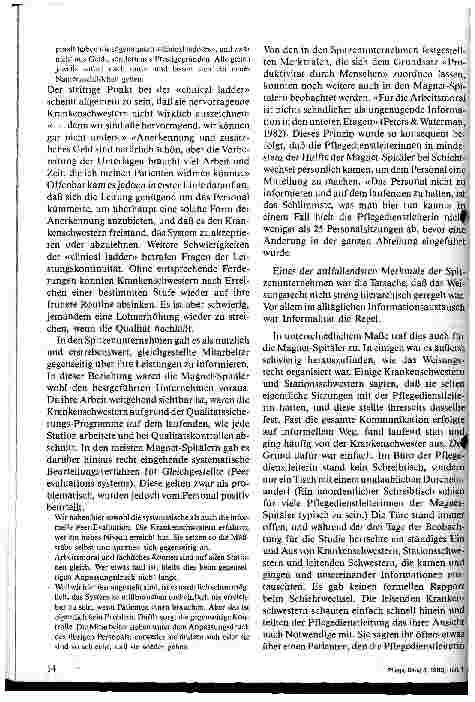 Vorschauseite 2: Magnet-Spitäler Institutionen mit Spitzenleistungen ( 2. Teil)