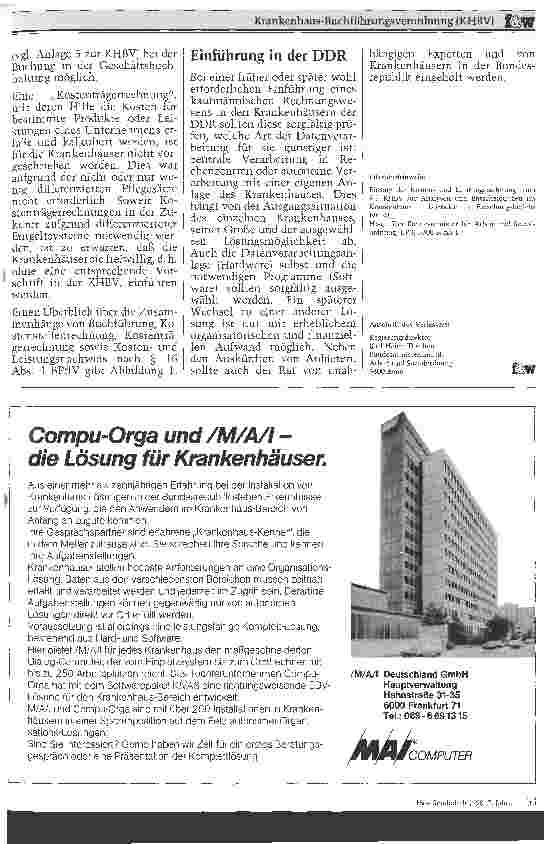 Vorschauseite 4: Krankenhaus-Buchführungsverordnung (KHBV)