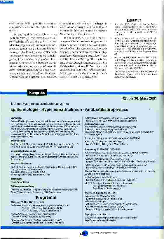 Vorschauseite 5: Hygienezustand bei Trinkgläsern