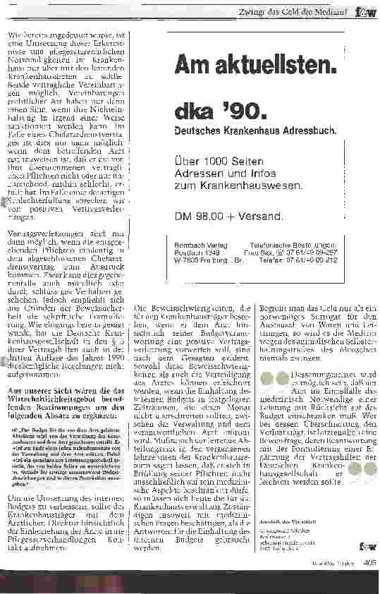 Vorschauseite 2: Zwingt das Geld die Medizin?