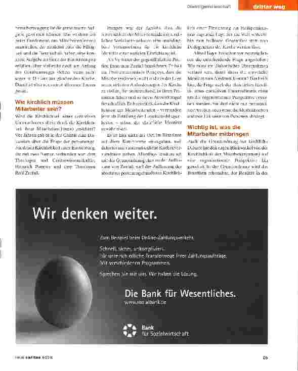 Vorschauseite 3: Dienstgemeinschaft als Strukturprinzip