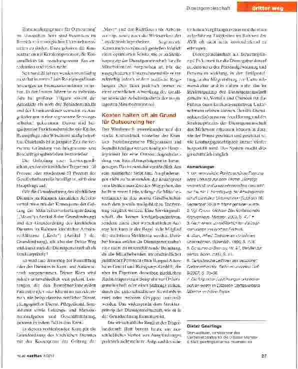 Vorschauseite 5: Dienstgemeinschaft als Strukturprinzip
