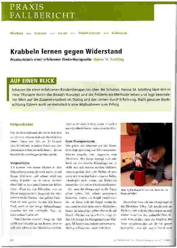 Vorschauseite 1: Krabbeln lernen gegen Widerstand