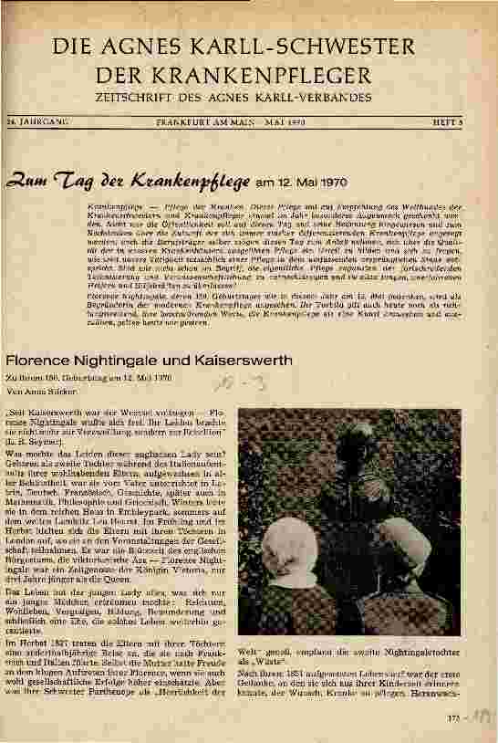 Vorschauseite 1: Florence Nightingale und Kaiserswerth