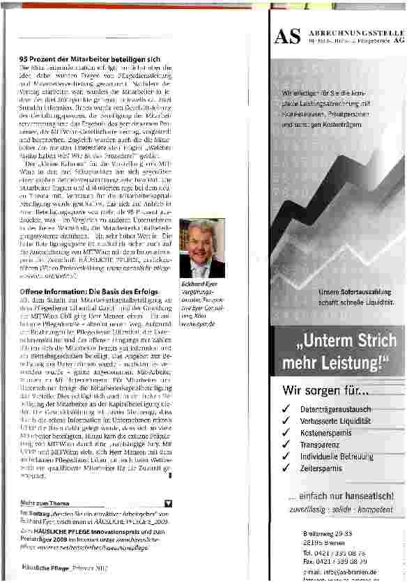 Vorschauseite 2: „Ich will, dass es unserem Unternehmen gut geht