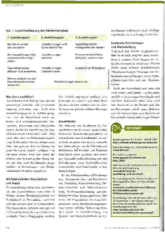 Vorschauseite 2: Praxisorganisation in der Zukunft
