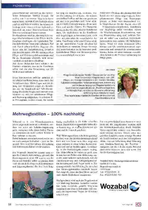 Vorschauseite 2: Qualitätssicherung zwischen Pflege, Management und öffentlicher Hand