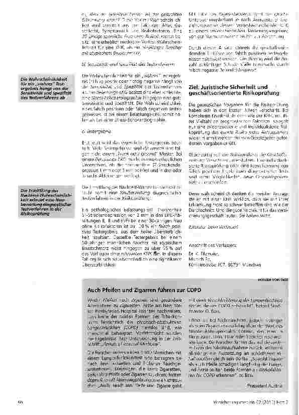 Vorschauseite 4: Evidenzbasierte Risikoprüfung der Koronaren Herzerkrankung