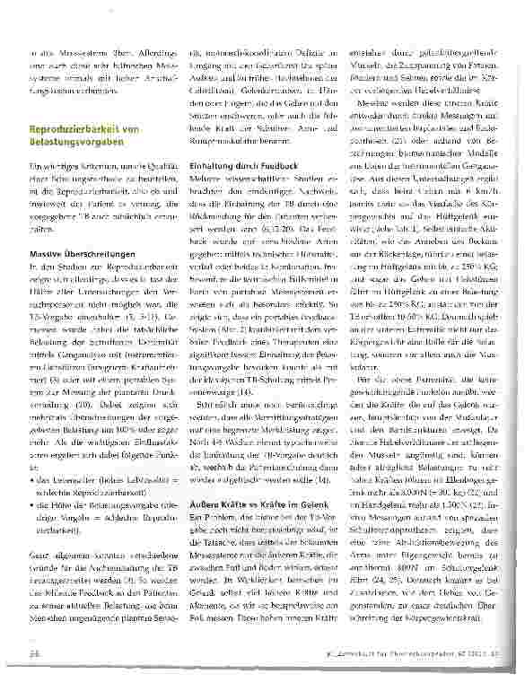 Vorschauseite 3: Teilbelastung nach Verletzungen und Operationen am Bewegungsapparat