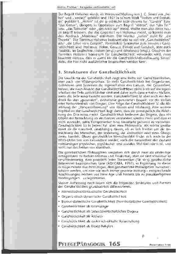 Vorschauseite 5: Kategorien der Ganzheitlichkeit