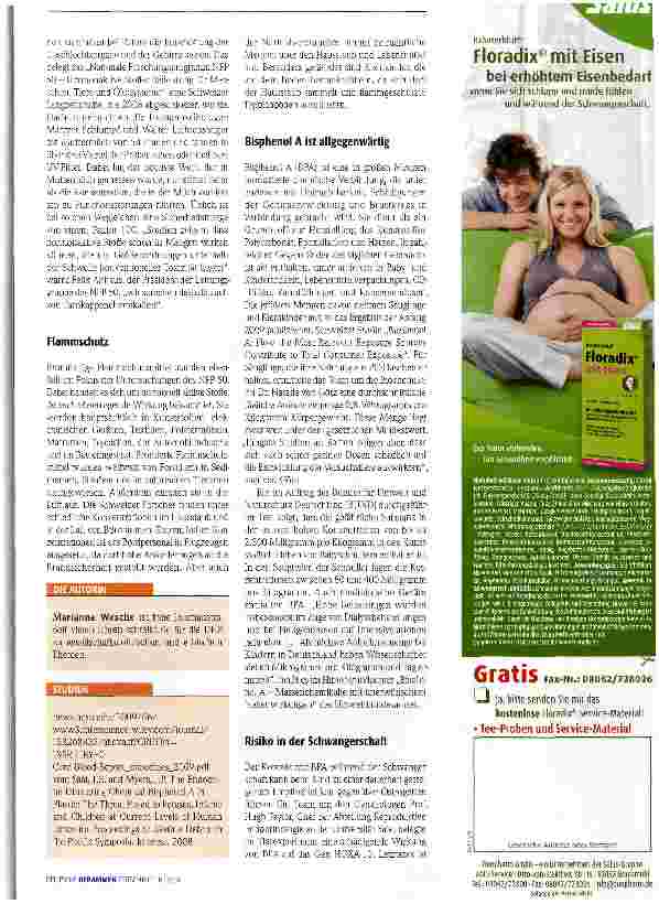 Vorschauseite 2: Hormonell aktive Stoffe im Alltag