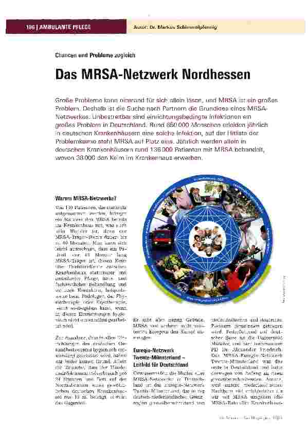 Vorschauseite 1: Chancen und Probleme zugeichDas MRSA-Netzwerk Nordhessen