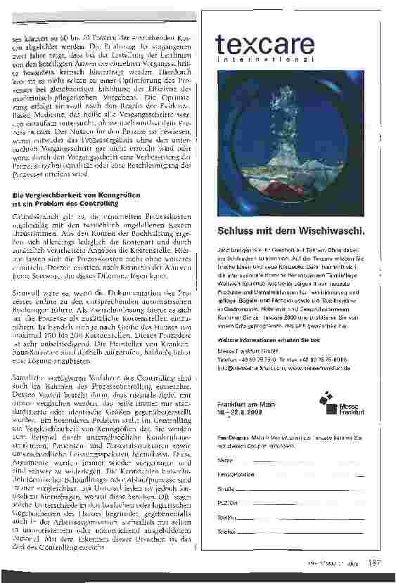 Vorschauseite 3: Die modifizierte Prozesskostenrechnung Basis für Qualität und Wirtschaftlichkeit