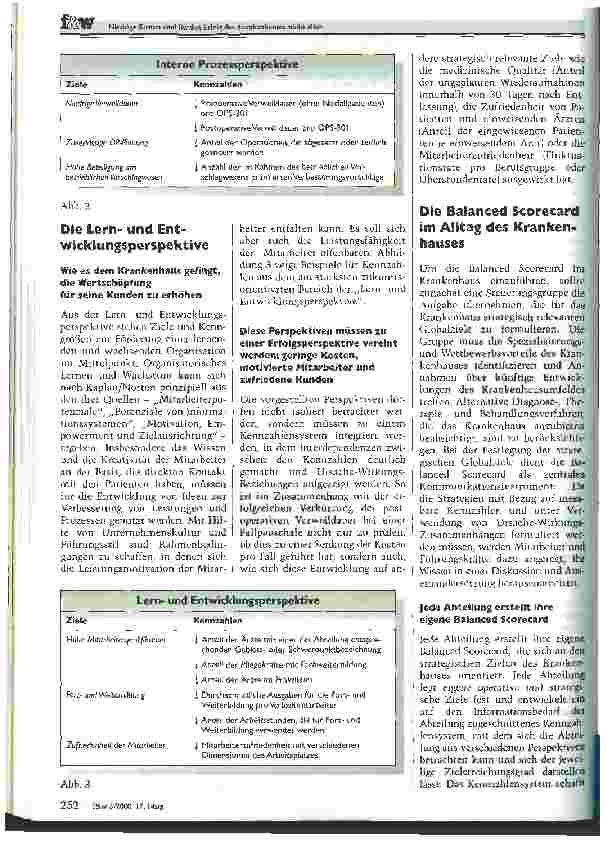 Vorschauseite 3: Niedrige Kosten sind für den Erfolg des Krankenhauses nicht alles
